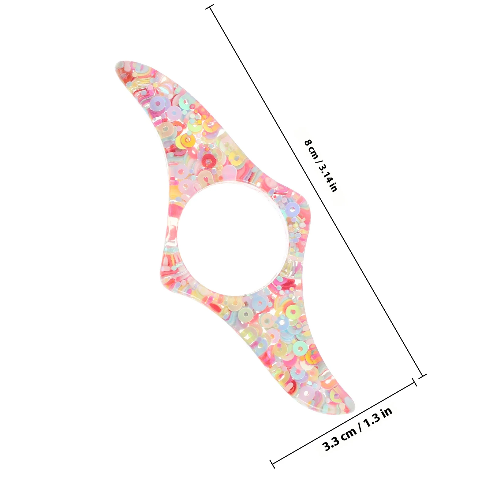 2Pcs Thumb Book Page Holder Portable Lightweight Reading Supply for Book Lovers Comfortable Smooth Texture Thumb Page Holder