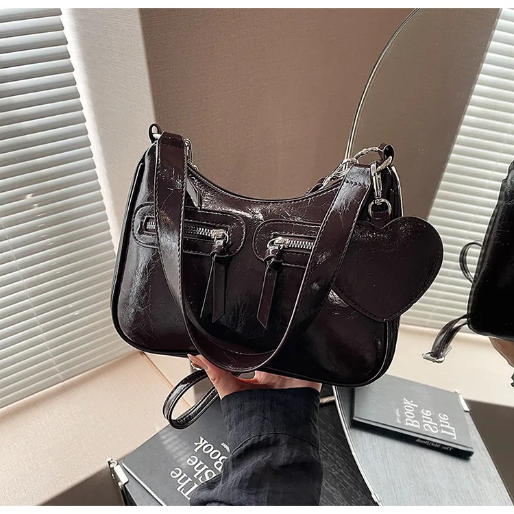 Niche Design Bag Women's Bag 2024 New Fashion Autumn And Winter High-grade One-shoulder Underarm Bag Network Red Explosive Small