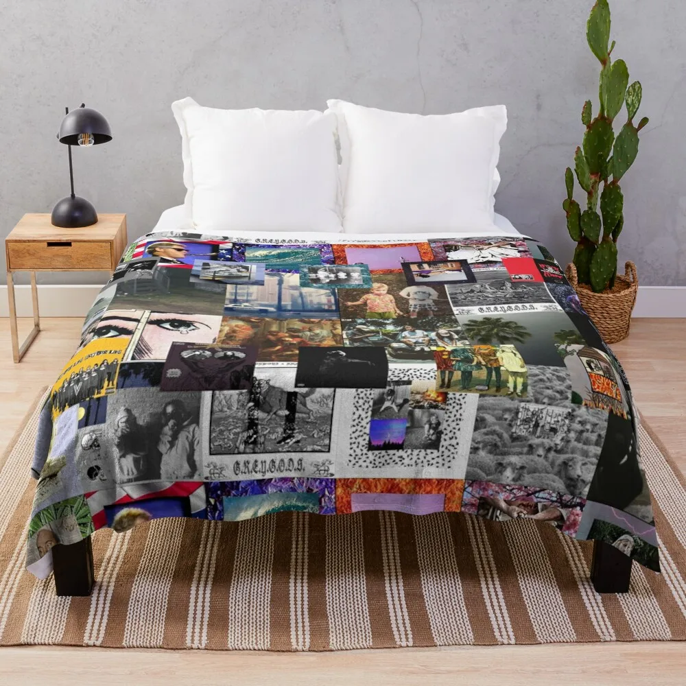 

This is $uicide Throw Blanket Loose Vintage Flannel Fabric Bed covers Soft Blankets