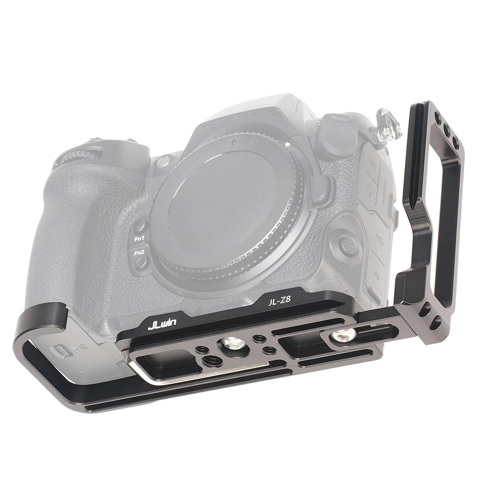 Metal L Plate For Nikon Z8 Camera In Stock Camera L-Bracket Plate L-Shape Bracket Quick Realease Base Plate Vlogging Tripod Kit