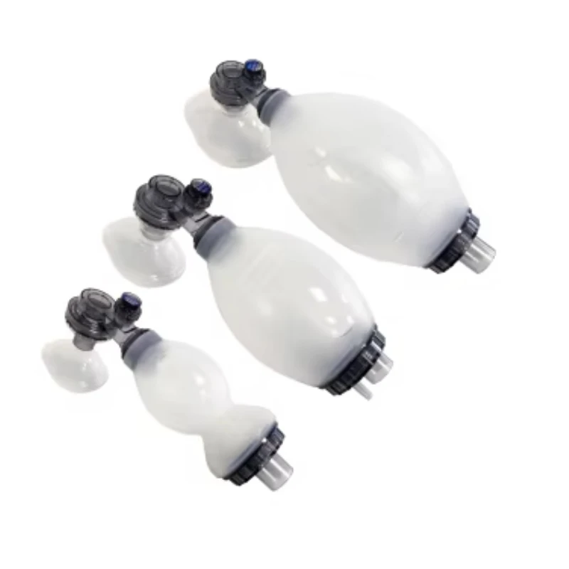 

Adult Child Infant Resuscitation Device Reusable Silicone Manual Resuscitation Device for Resuscitating Ambu Bag