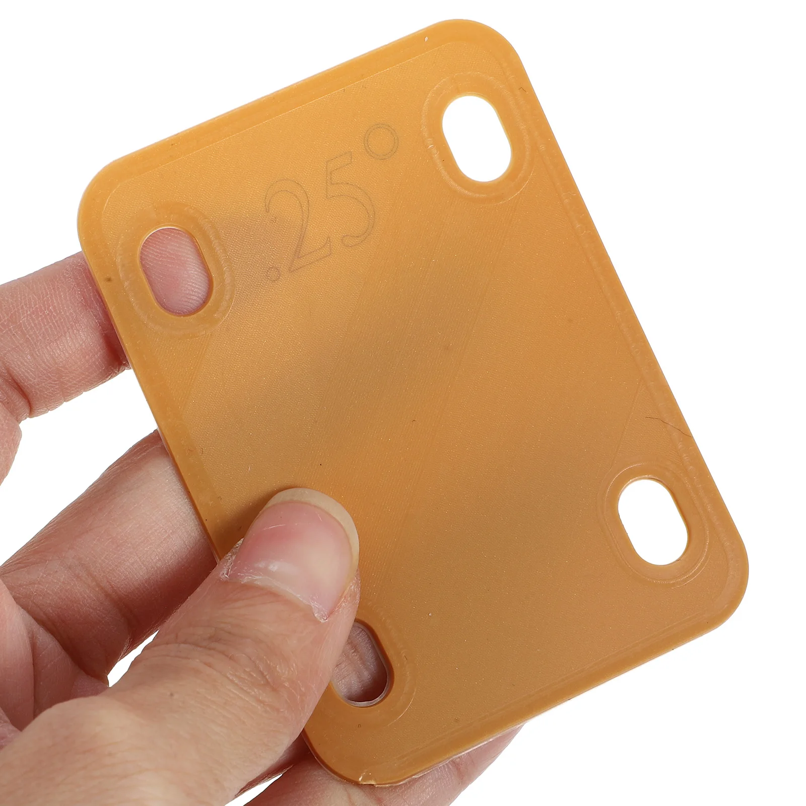 

Neck Shims for Electric Guitar Gasket Heightening Maintenance Khaki Plastic Bass Plate