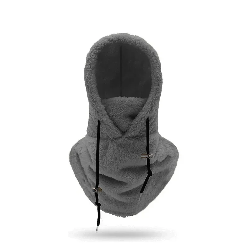 High Polar Fleece Balaclava Winter Ski Windproof Cap Outdoor Cycling Cap for Men Face Masks Hood Beanies Women Plush Warm Hat