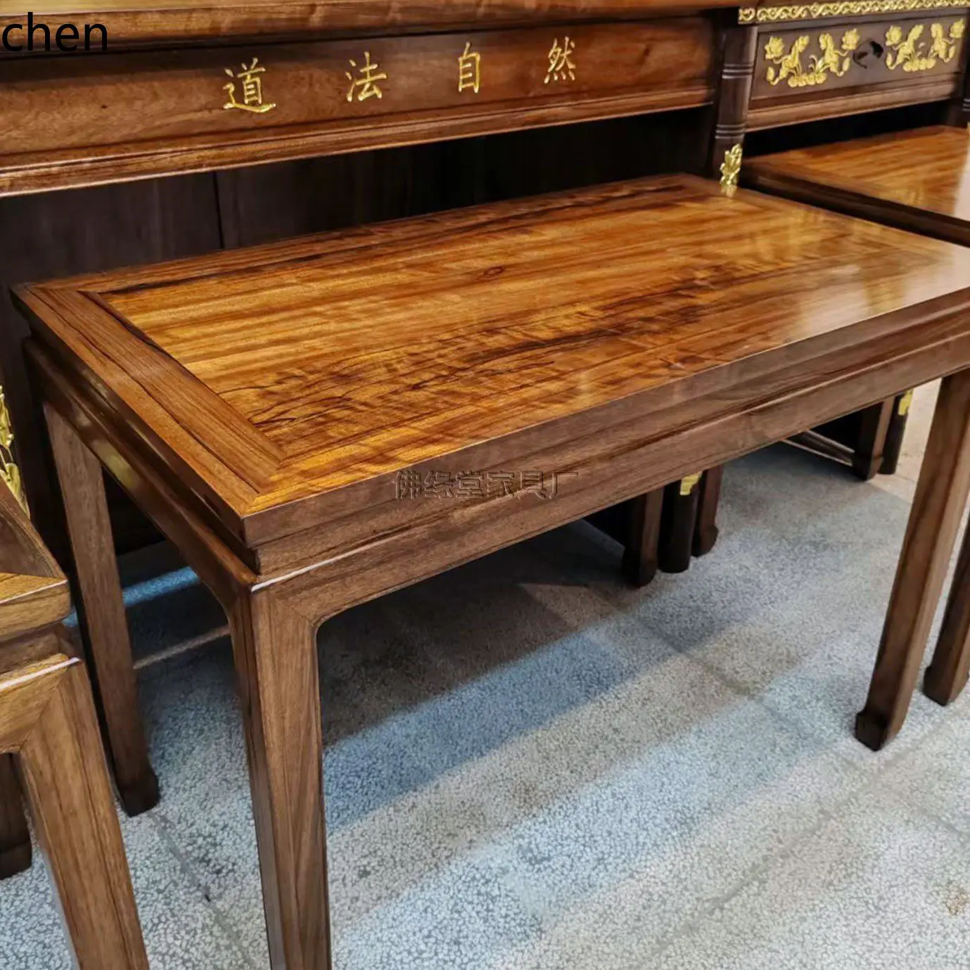 Cz temple offering table buddha altar for home   solid wood altar altar  cabinet bodhisattva god of wealth offering table carved