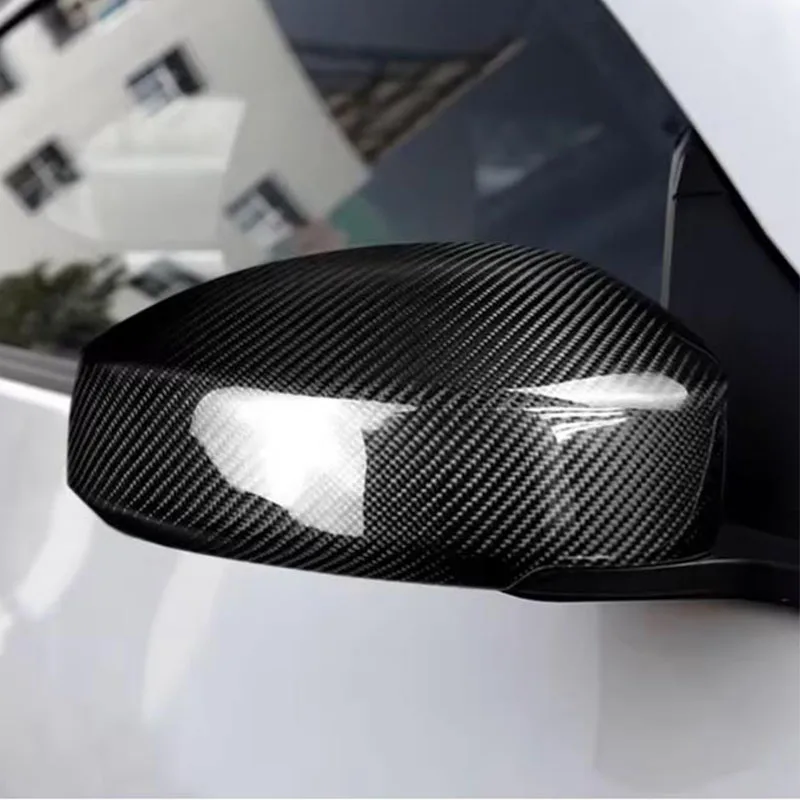 

Real Carbon Fiber Door Side Wing Rearview Mirror Cover Caps For Nissan 350Z 2004-2007 Replacement And Paste Style
