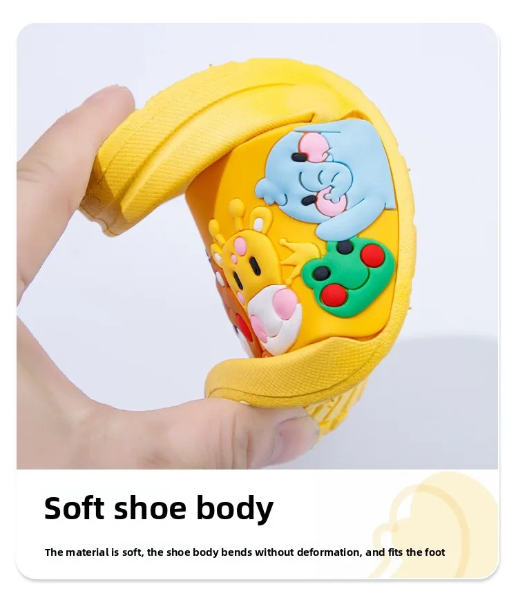 2026 Cartoon Kinderpantoffeln Jungen Mädchen Freizeitschuhe Flache Strand-Wasserschuhe Indoor Weiche Niedliche Flip-Flops für Jungen Mädchen – Detail 8