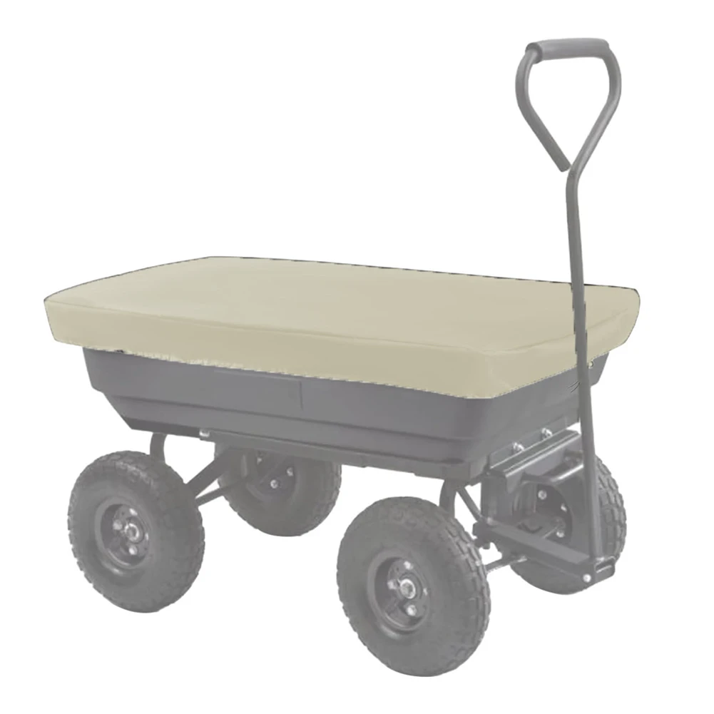 

For Outdoor Folding Cart Cover with Waterproof Oxford Fabric Dustproof and Rainproof Fits Most Four Wheel Carts