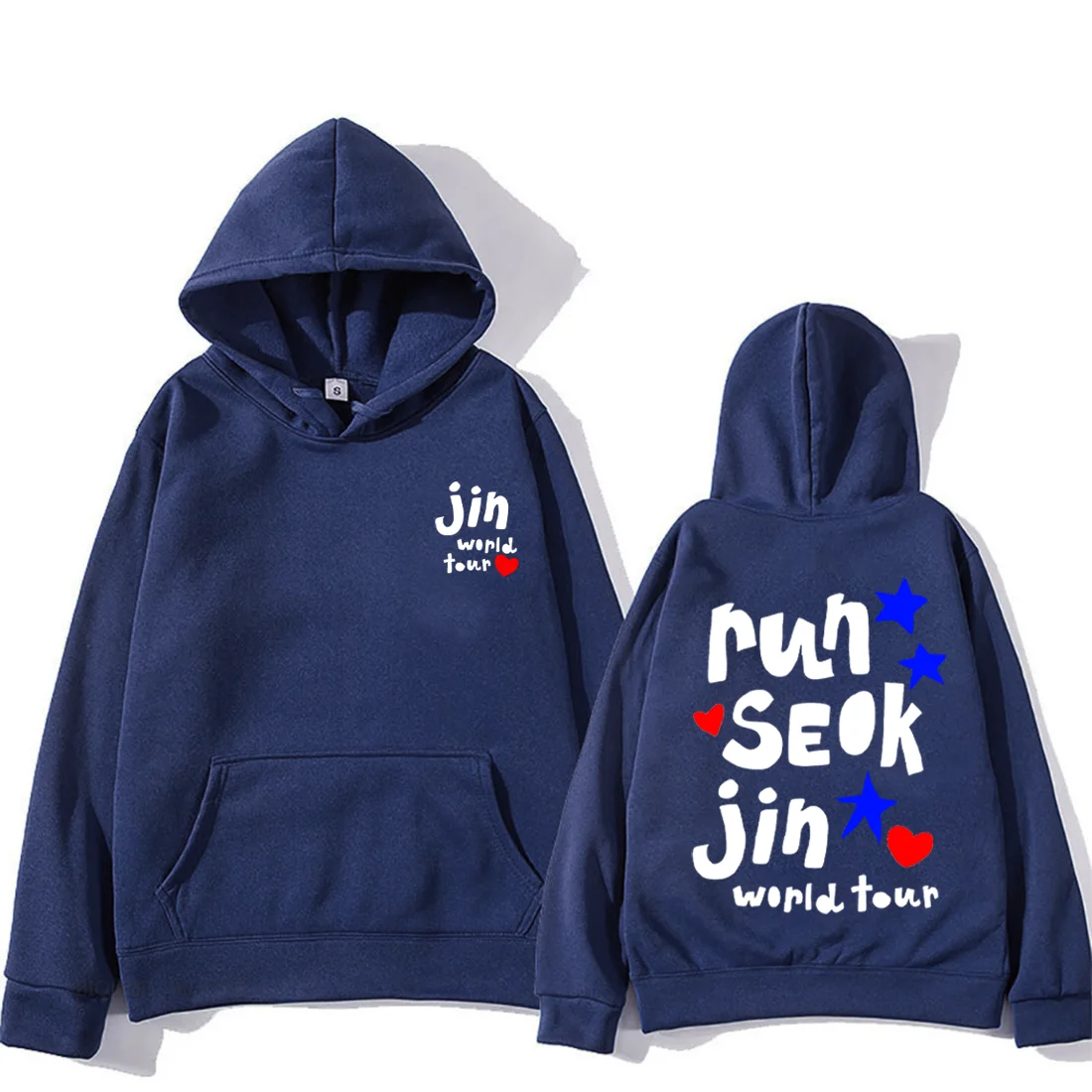 Jin Runseokjin World Tour 2025 Hoodie Men Women Kpop Korean Fashion plus size tops Long Sleeve Sweatshirts funny Unisex pullover