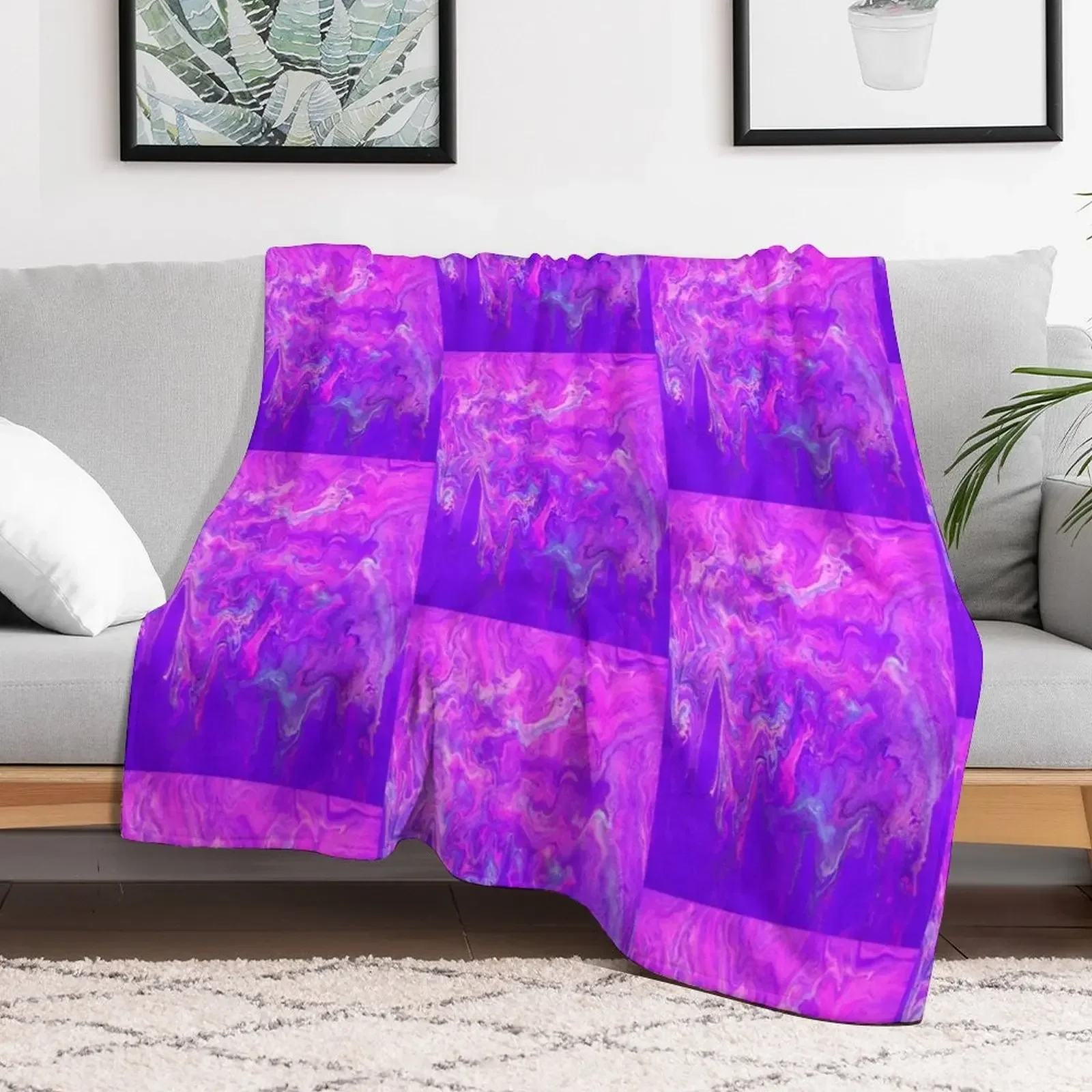 UV Drippy Throw Blanket Nap Multi-Purpose Blankets