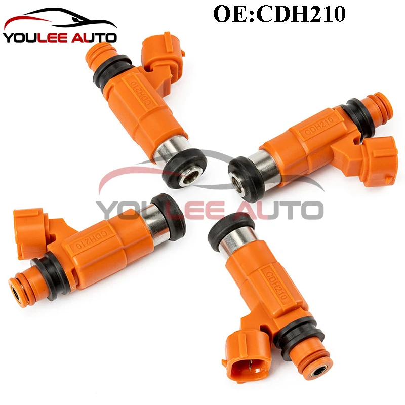 

4 шт. CDH210 842-12223 INP771 68V-8A360-00-00 топливные форсунки для подвесного двигателя Yamaha 115HP Chrysler Dodge Mitsubishi Galant Suzuki