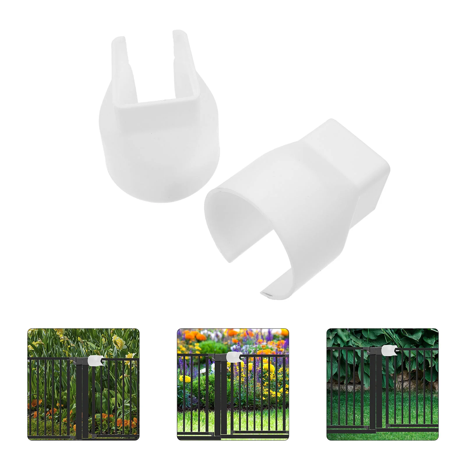 10 Pcs Decorative Guardrail Cover Fence Replacement Post Sleeve Top Wire Column Polypropylene Handrail Covers