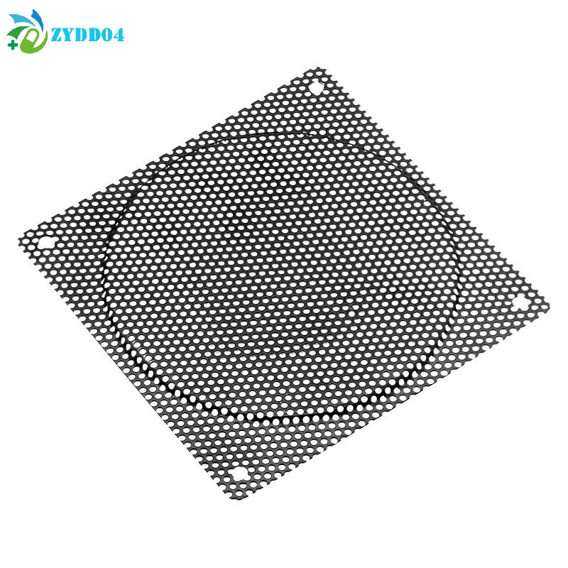 ●2Pcs 120mm Ultra-Thin Metal Dust Filter Mesh Cover For PC Case Fan Chassis – 4.72in Dustproof Protective Grill