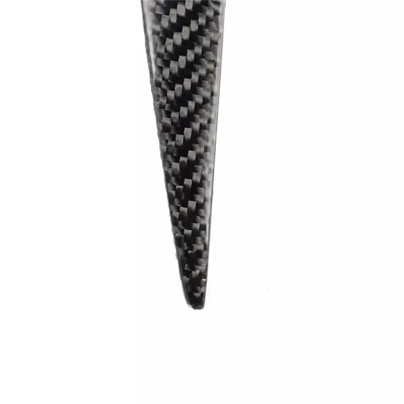 AEA6-Carbon Fiber Eyebrows Lids Headlight Molding Trim Cover For ROHENS-Coupe 2008-2011