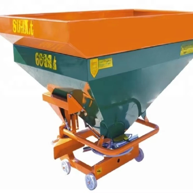 

Fertilizer spreaders for fertilizers and sprayers, installation of gyms