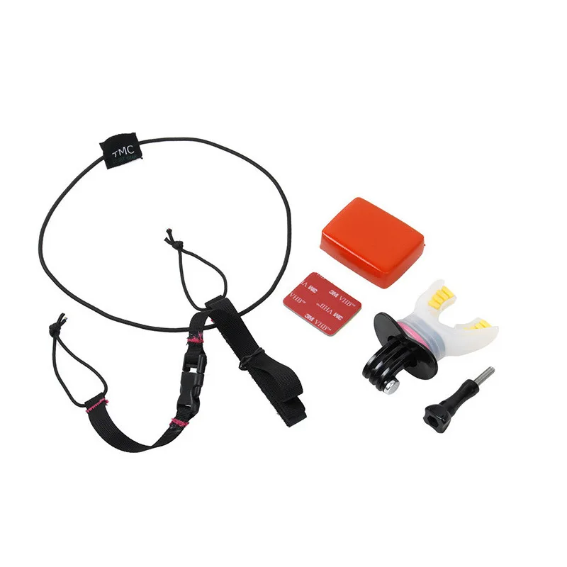 

Surfing Mouth Tooth Brace Bite Float Holder for GoPro Hero Insta360 SJCAM Xiaomi Yi DJI Universal Cameras