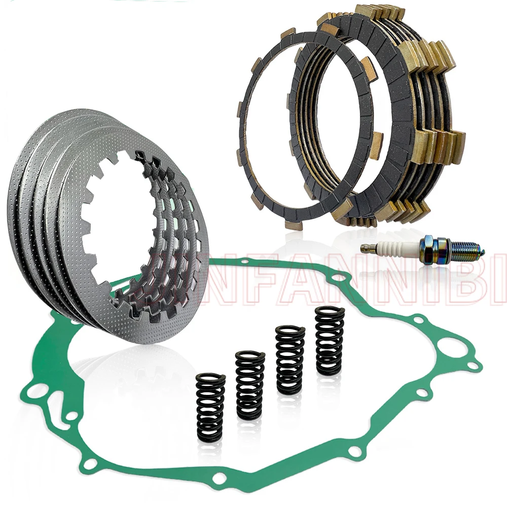 Zestaw sprzęgła Wytrzymałe sprężyny i uszczelka pokrywy do Yamaha TTR225 1999 2000 2001 2002 2003 2004 TTR230 2005-2023 XT225