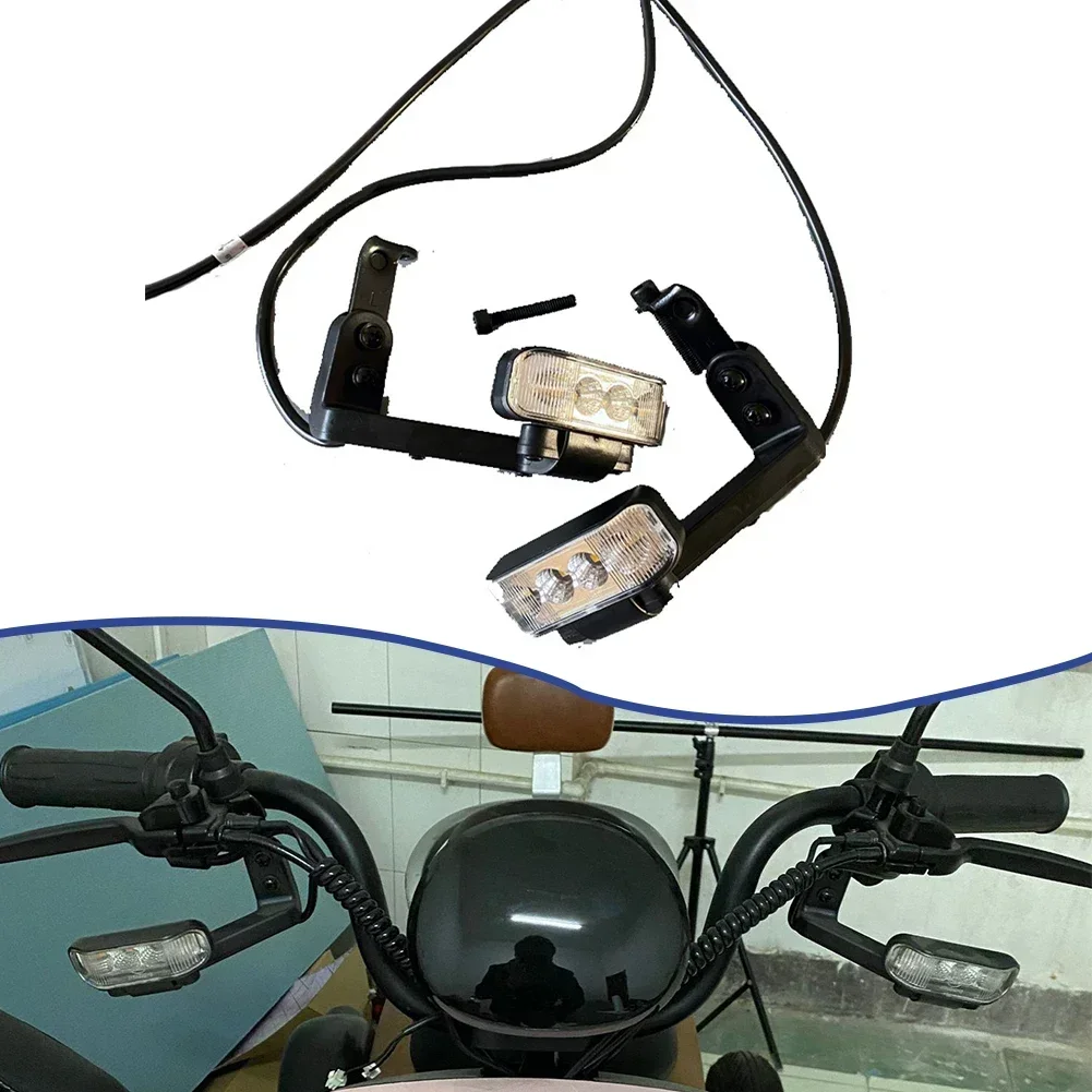 Bicicleta elétrica Turn Signal, E-bike Lâmpada LED, Retrofit Turn Signal, Luz Traseira, Acessórios de Modificação, 12 V, 48 V, 60 V, 72V