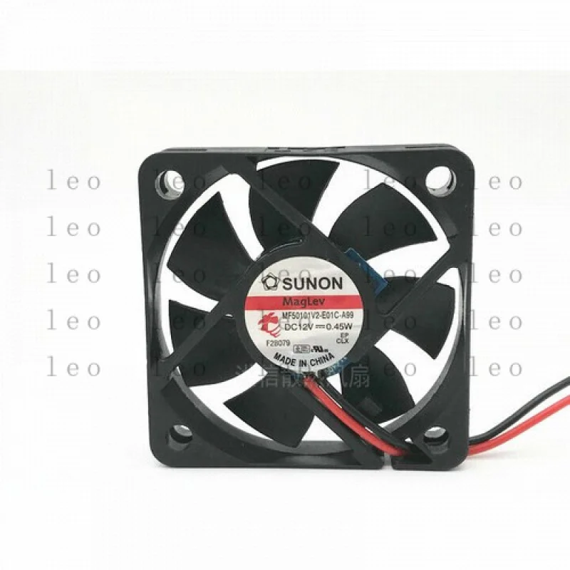 YY 1 шт. для MF50101V2-E01C-A99 5010 5 см 12 В 0,45 Вт 2-проводной бесшумный вентилятор охлаждения # Ф4