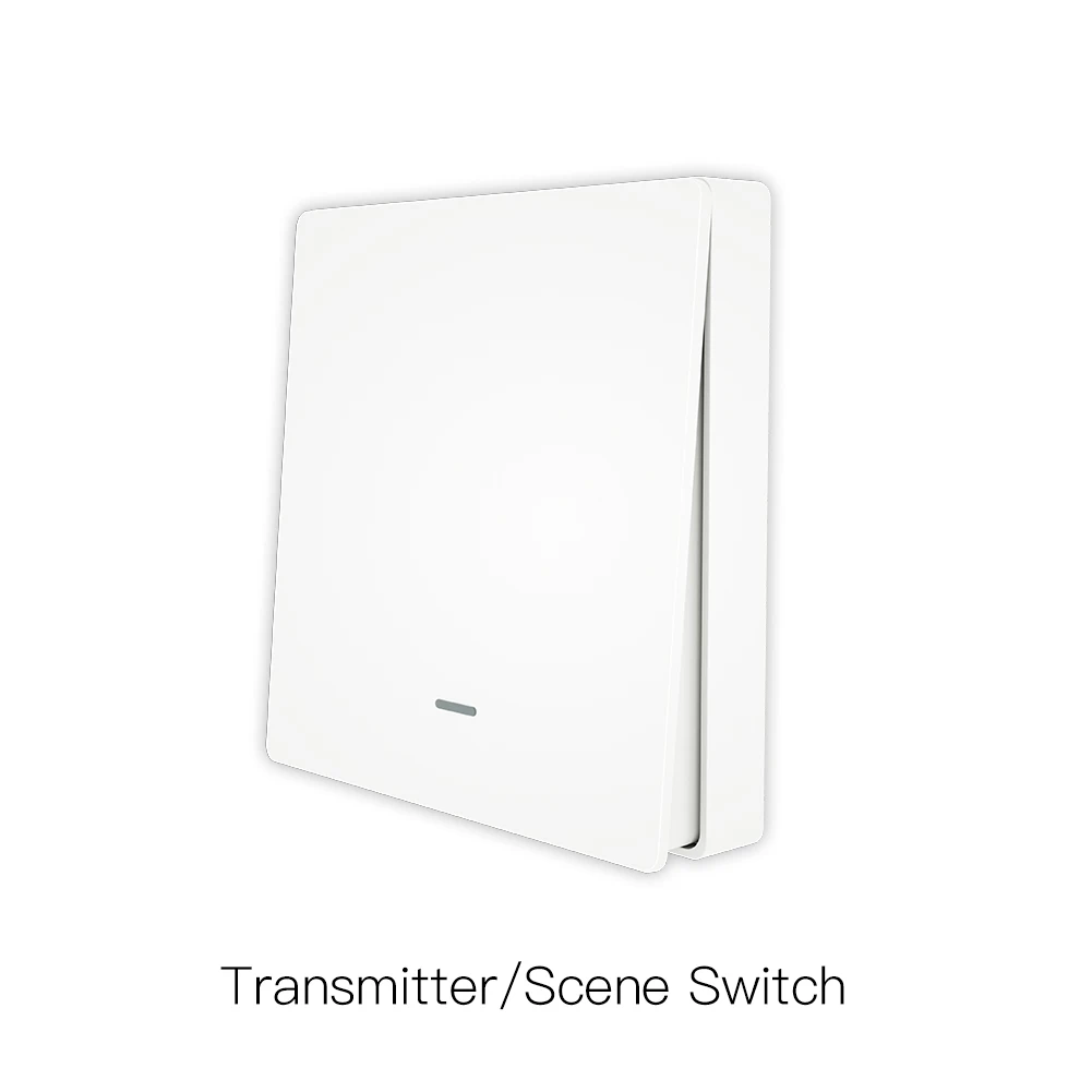 MOES Tuya ZigBee Kabelloser 9-Szenen-Schalter Drucktastenschalter Batteriebetriebener Sender Smart Life App Automatisierung 1/2/3-fach