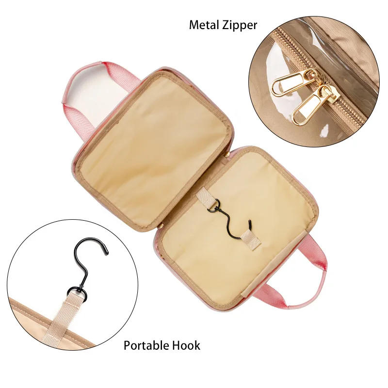 Travel Organizer Hanging Toiletry Bag Men Bathroom Large Portable Storage Box Waterproof Women Toiletry Cosmetic Makeup Case