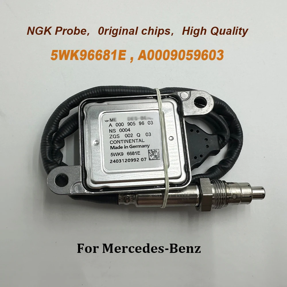 NOX Sensor 5WK96681E A0009059603 0009059603 For NGK Probe Nitrogen Oxygen For Mercedes-Benzz High Quality Chip