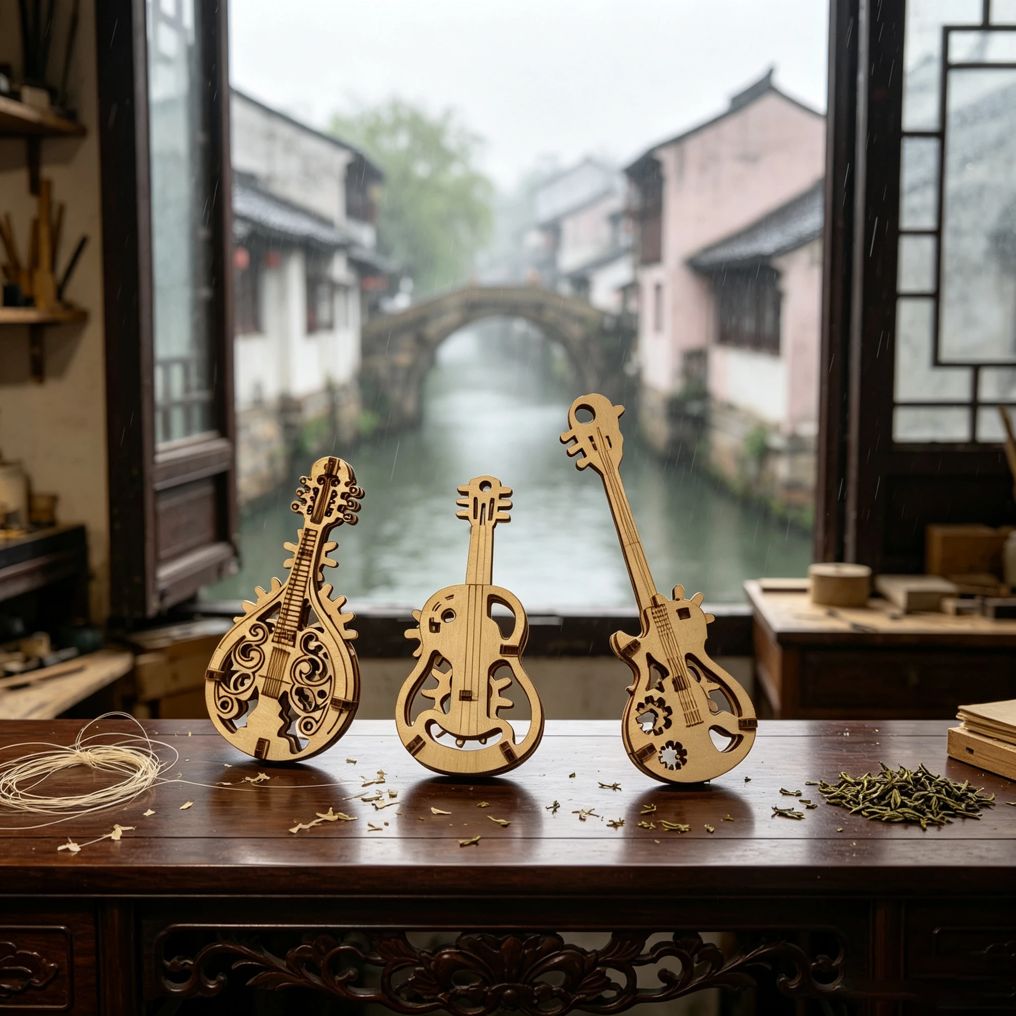 Paquete de 3 rompecabezas de m - Musical Instrument Music reseña y precio