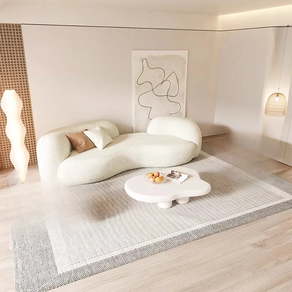 北欧高級リビングルームソファベルベルフリース大人エレガントコーナーリビングルームソファリラックスソフト Wohnzimmer ソファ家具