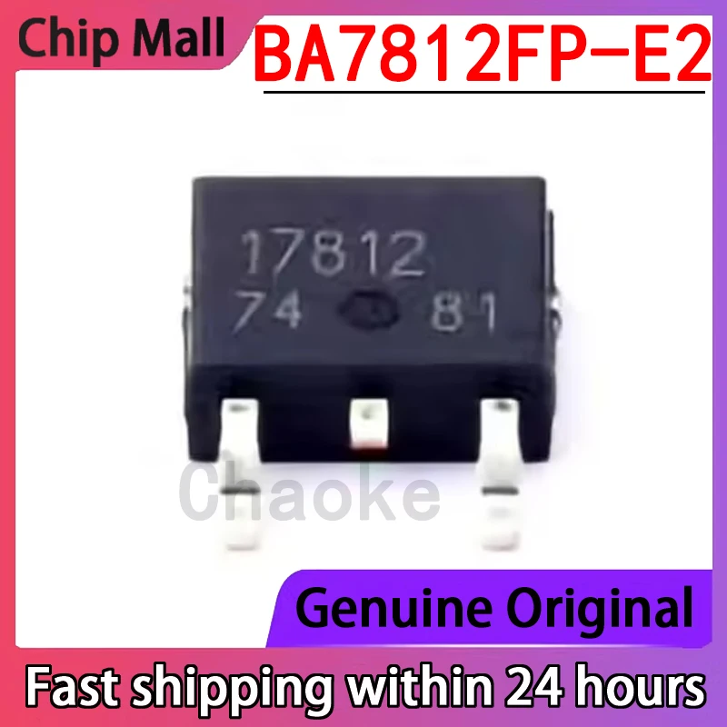 5 buah paket BA7812FP-E2 asli baru BA7812FP TO-141 Linear Regulator (LDO)