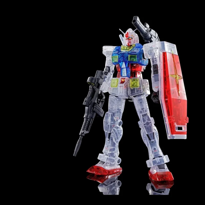 GTO Ganso Yuanzu Kleur Transparante Versie RX-78-2 HG 1/144 Monteren Het Model Action Figure Decoratieve Speelgoed Gift Collectible