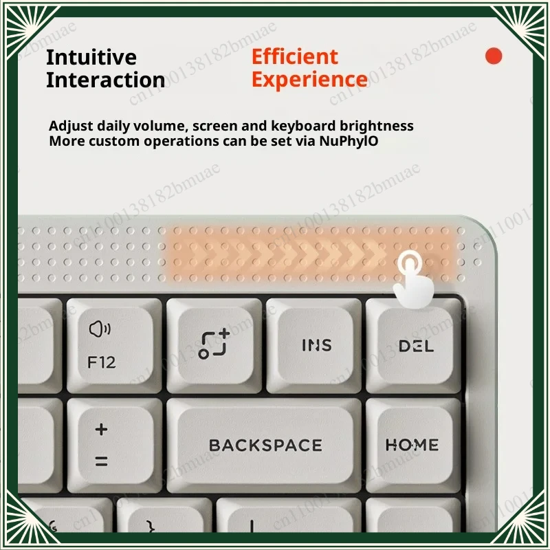 Choc/Max Mx Silent Axis Lightweight Office Wireless Keyboard Node100 Node75 Bluetooth Mechanical Keyboard 3000mah