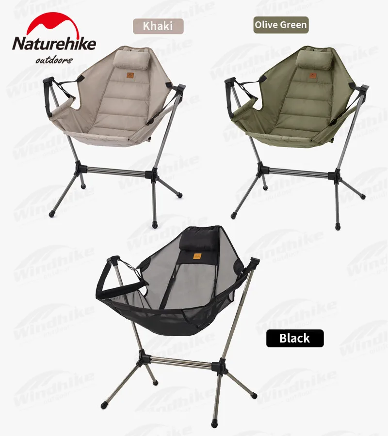 

Naturehike YL11 открытый складной кресло-качалка 160 ° регулируемый угол Портативный Рыбалка удобный отдых шезлонг с подушкой