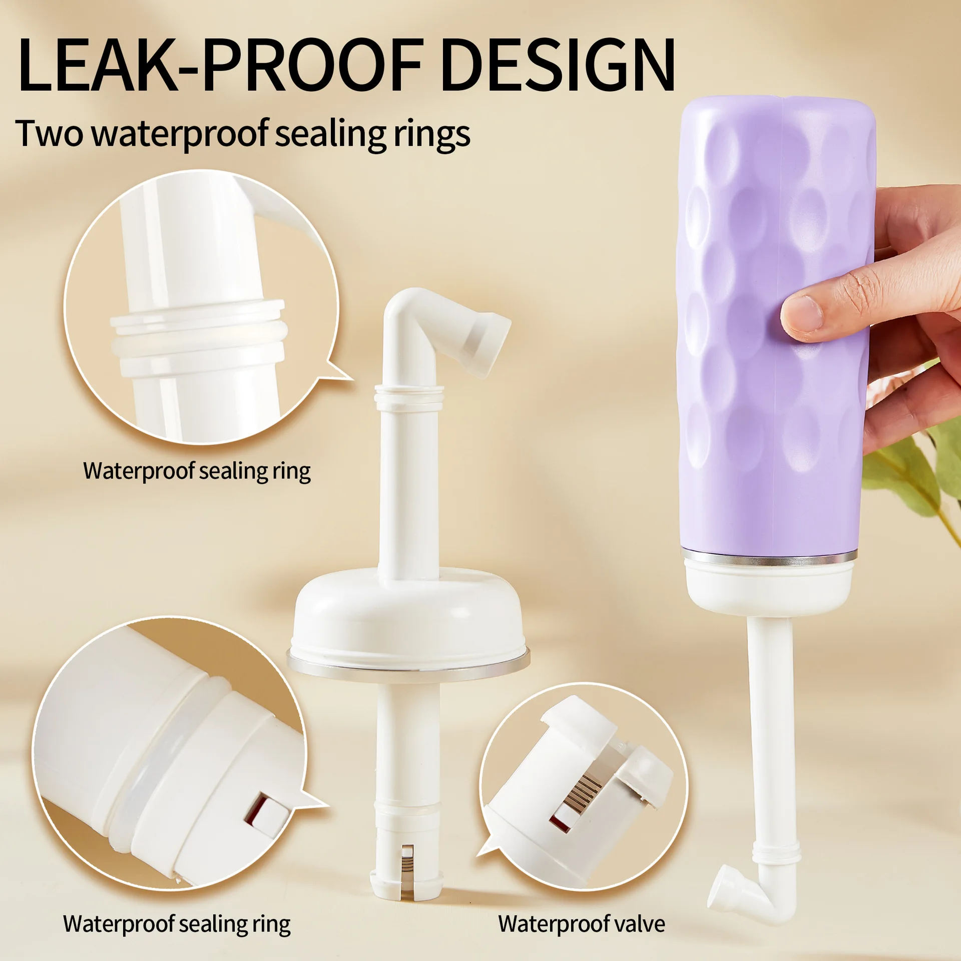 400 مللي المحمولة بيديت رذاذ يده السفر بيديت للنساء الحوامل الطفل التطهير المياه غسالة زجاجة استحمام الطفل أمي زجاجة