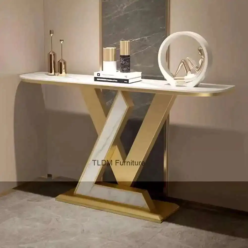 

Designer Rustic Console Table Simple Trendy Beauty Modern Console Table Aesthetic Elegant Wohnzimmer Tische Modern Furniture