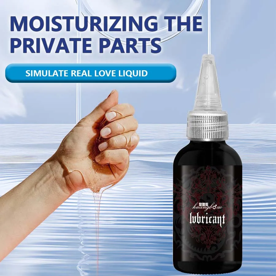 Natural water-soluble Anal Grease Sex Lubricant Base Lube long-lasting moisturizing Adult Couples Dildo Vibrator Sex Oil 60ml