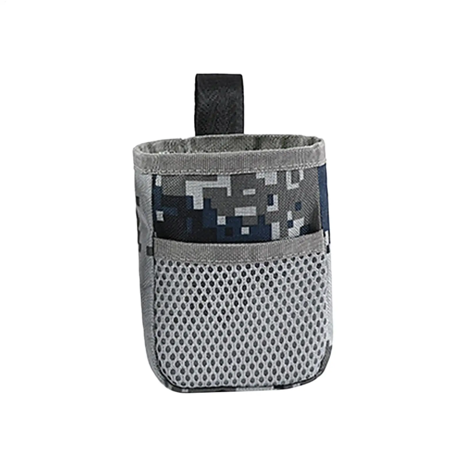 Golf Ball Pouch With Hook Adhesive Opening Golf Accessories Bag Ball Organizer For Men Women Dad Golfer Club Cart Travel Outdoor
