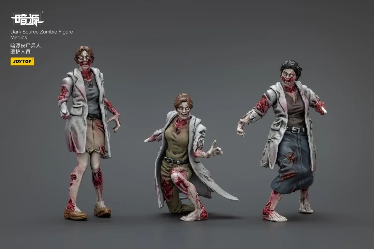 [AUF LAGER] JOYTOY 1/25 Action Figure Dark Source Zombie Figur Set Anime Militär Spielzeug
