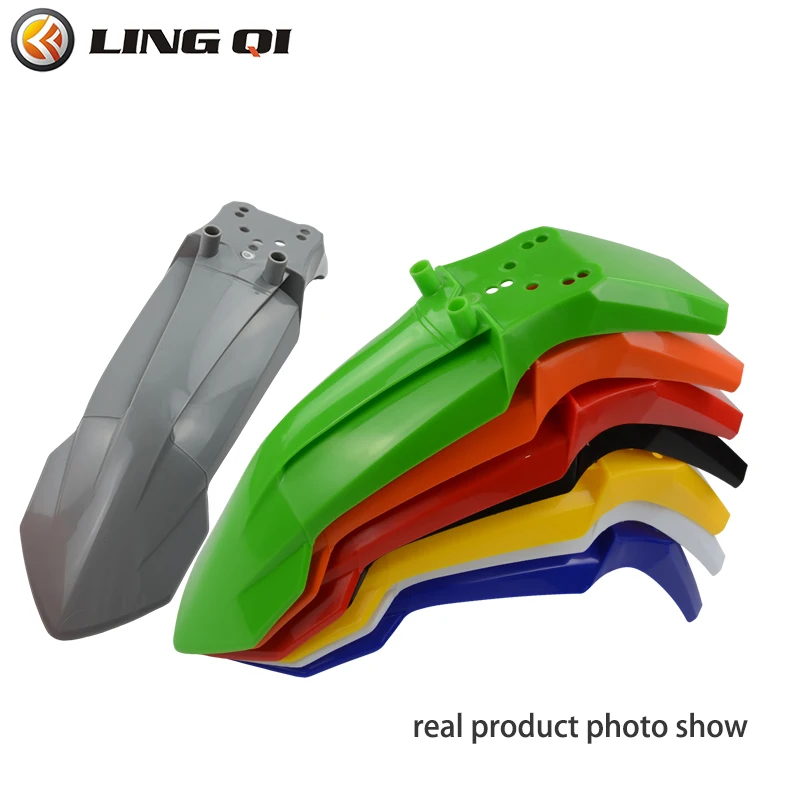 LINGQI Modified 50 Dirt Pit Bike Front Fender for 50 Chinese Mini Bike Wheel Ranges 10 to 14 inch Bike Shield Guard Mud