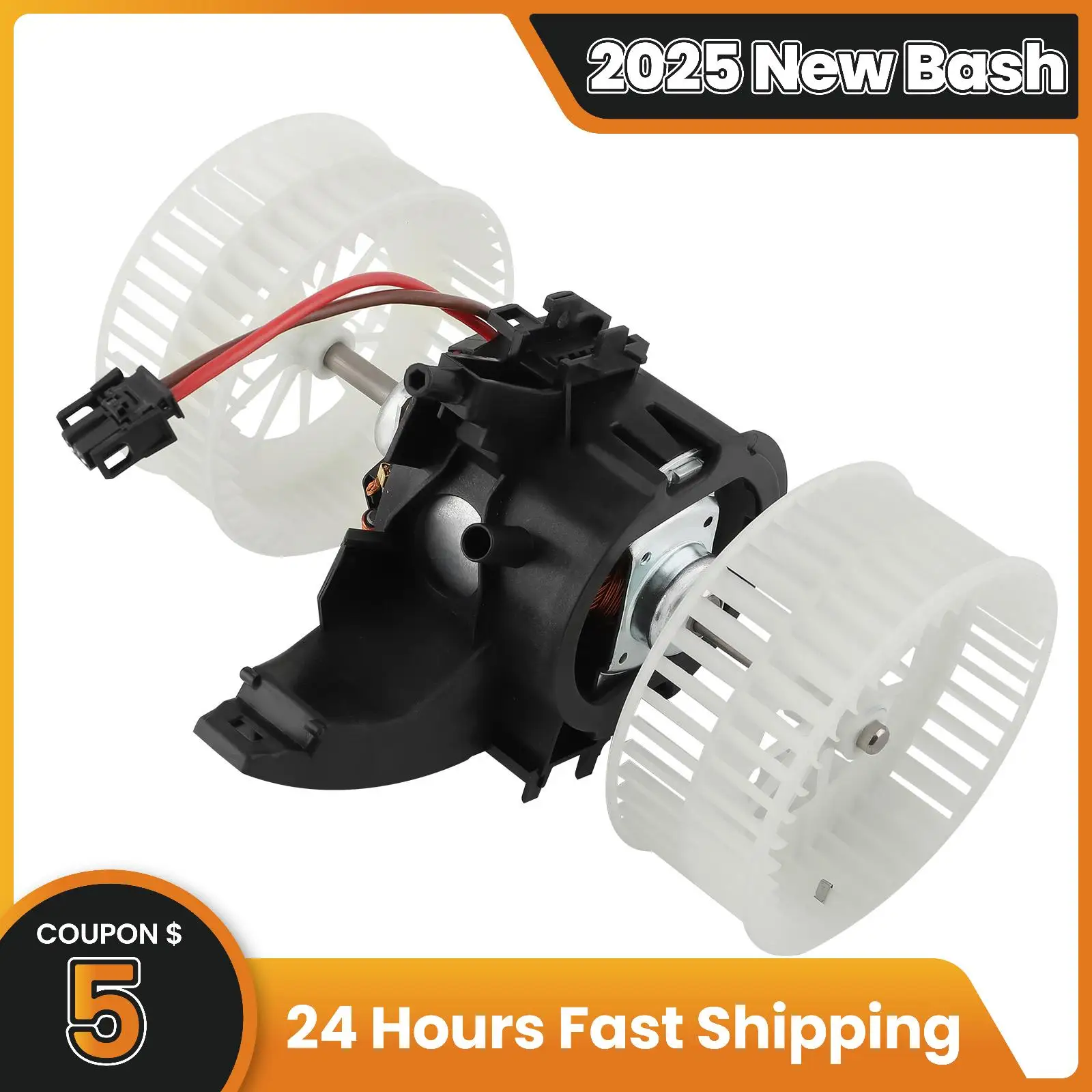 A/C Blower Motor Fan for BMW 525i/530i/535i xDrive/545i/M5/M6 E61/E63/E64 76930