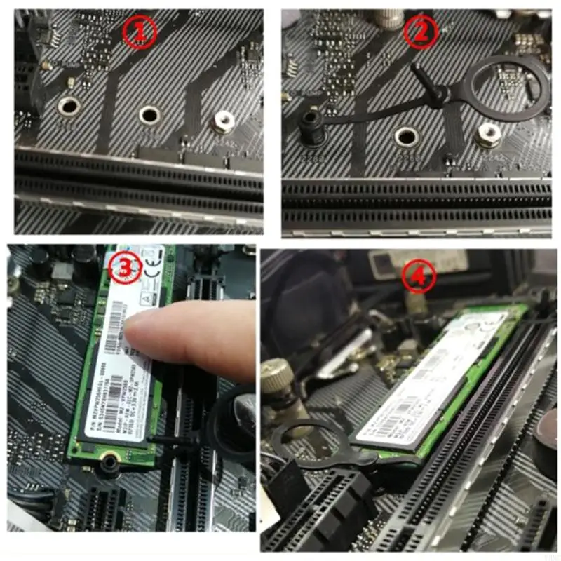 مجموعة y3nc جديدة لـ M.2 دعم المسمار SSD مجموعة التثبيت لـ Motherboard HA
