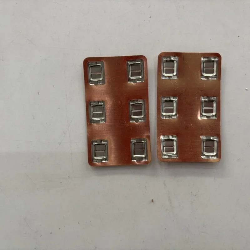 21700-6S3P Copper Busbar Battery Strip Spacing 23mm Drone Battery Connector for Handling Robo  Customized Drawingst 10SET
