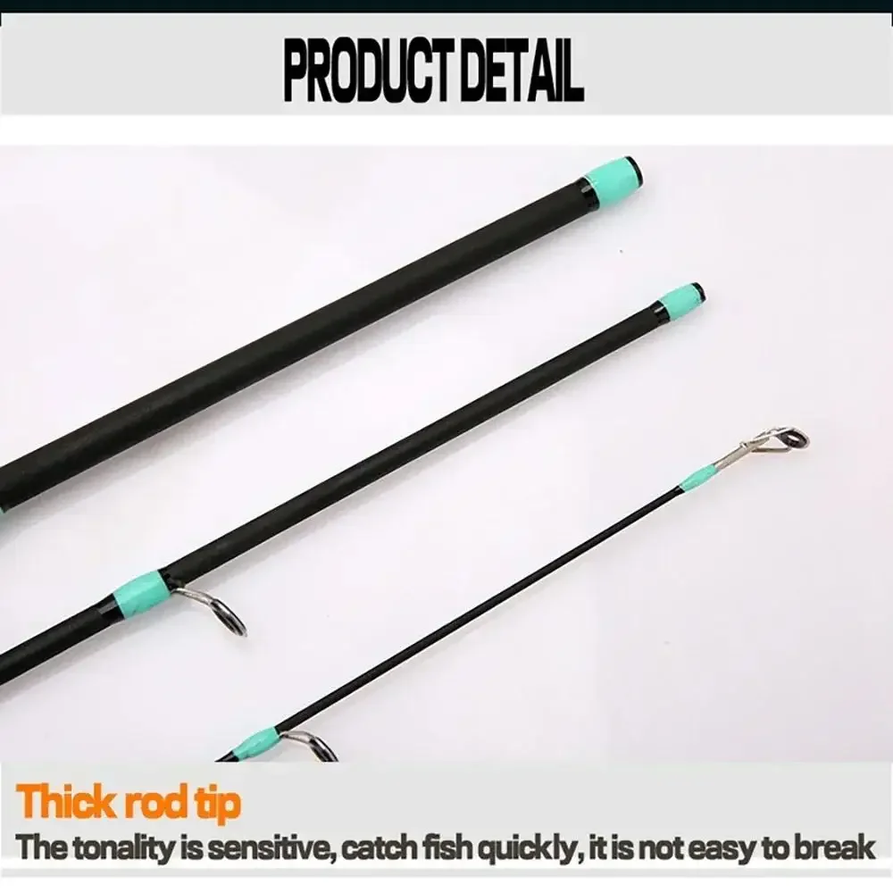 4/5 Abschnitt Ultraleichte Spin/Cast Lure Angelrute 7,2:1 Baitcastingrolle Set 1,8/2,1 M Köder WT. 3,5-14g Tragbare Reise Mini Pole – Detail 9