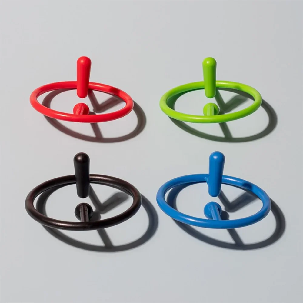 Novelty Forever Spinning Tops Fidget Creative Circle Suspended Exclamation Mark Decompression Table Toy for Kids 베이블레이드