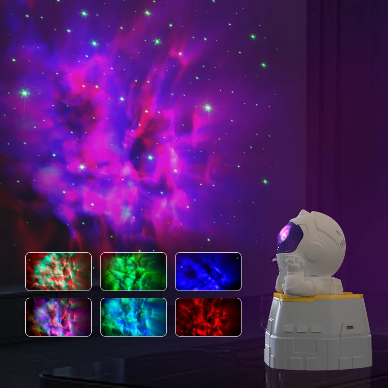 

Astronaut Galaxy Projector Night Lights Starry Sky Projector Lamp with BT Speaker for Kids Gifts Room Party Decor Remote Control