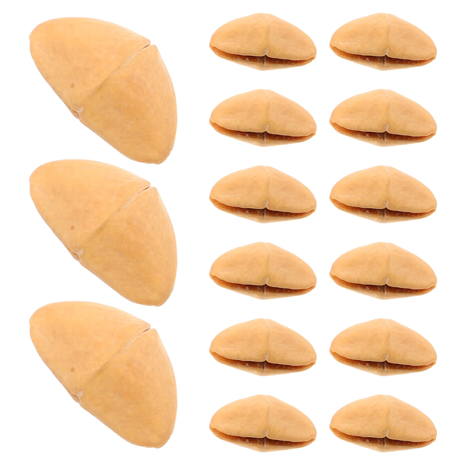 

15Pcs DIY Wind Chime Hanging Charms Natural Nutshell Pendants for Crafts Decor Outdoor Indoor Wind Chime Replacement Parts Kit