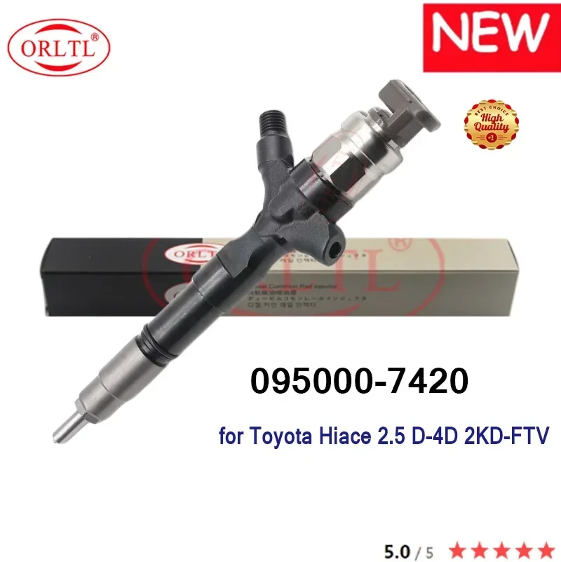 

Инжектор дизельного двигателя ORLTL 095000 -7420 0950007420 095000 7420 для Toyota Hiace 2,5 D-4D 2KD-FTV 23670-39145 23670-30150