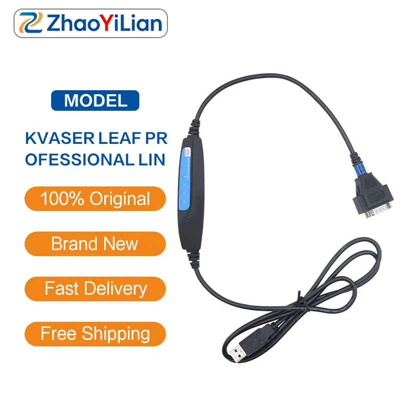 For KVASER LEAF PROFESSIONAL LIN USB To LIN Bus Interface Adapter LIN 1.3 2.x Vehicle Bus Analyzer Diagnostic Tool