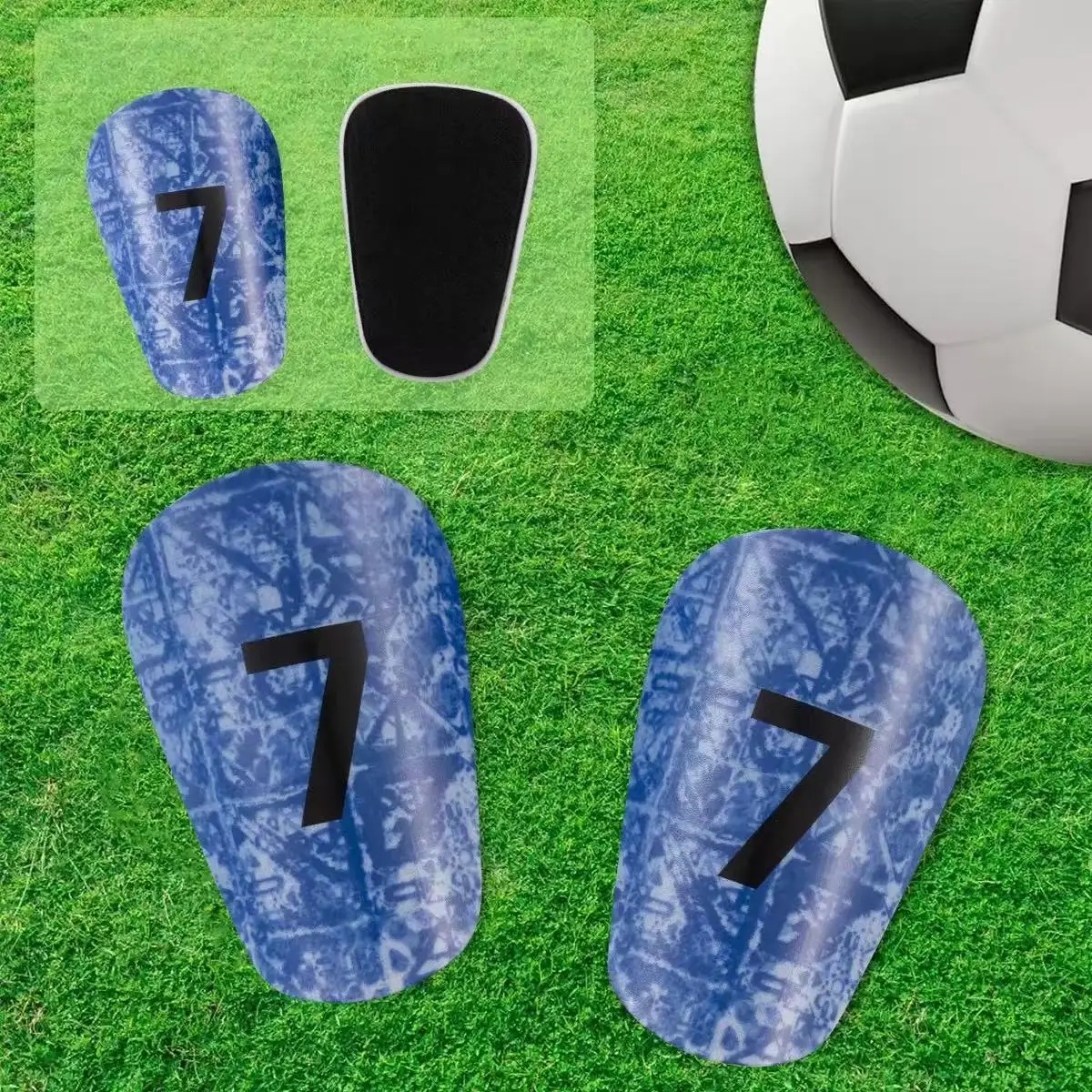 [Professionelle Schienbeinschoner] Leichte professionelle Fußball-Trainingsschienbeinschoner, 1 Paar |   Stoßdämpfender Schutzpuffer