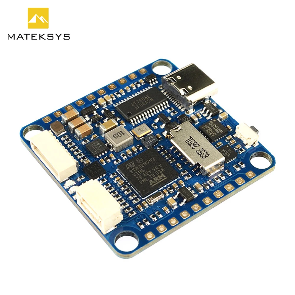 MATEKSYS H743-SLIM V3 STM32H743VIH6, ICM42688P & ICM42605, DPS310, OSD, Blackbox 2-8S 30.5X30.5mm for RC Multirotor FPV Drone