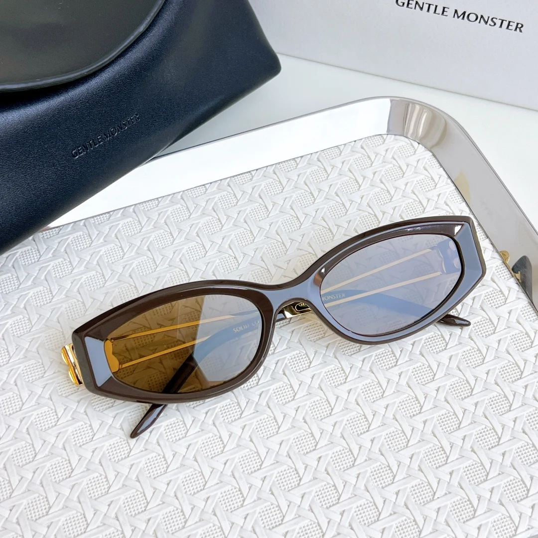 GENTLE MONSTER Solid Loop Sunglasses Unisex UV400 Polarized