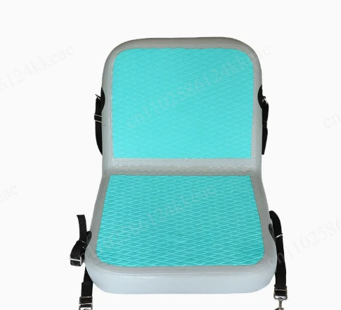 PVC Surf Paddle Board Inflatable Seat, Kayak Canoe Waterproof Backrest Cushion, Adjustable Seat